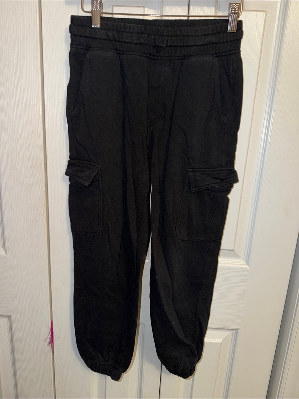 H&M Black Cargo Jogger Pants